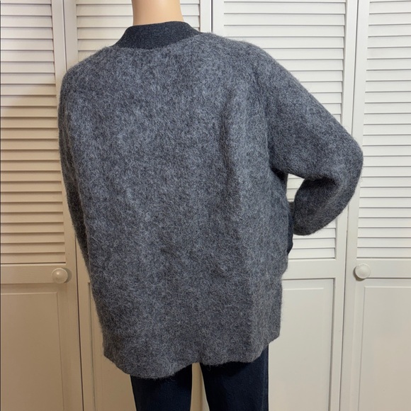 Everlane The Superfuzz Alpaca Oversized Cardigan Medium - Picture 11 of 15